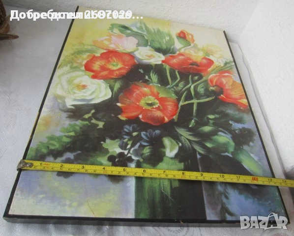 Цветя, макове, мак и Гог - Слънчогледи, Нощно кафене, картина, картини, цветя, принт, снимка 9 - Други - 48427495