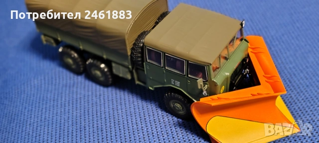 1/43 IXO за Hachette металнa колекционерскa количкa/камион  Berliet GBU 15, снимка 2 - Колекции - 53034625