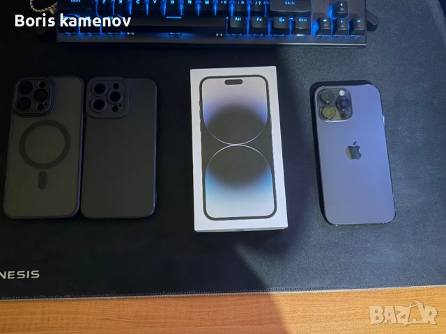 Iphone 14 pro max space black 256gb, снимка 2 - Apple iPhone - 53697603