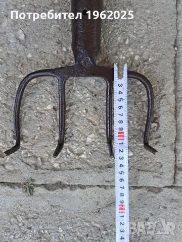 Стара Ръчно Кована Вила , снимка 8 - Градински инструменти - 51799267