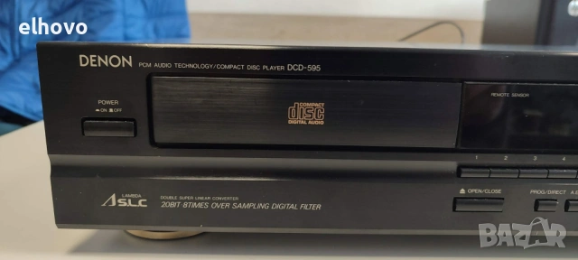 CD player Denon DCD-595, снимка 6 - Ресийвъри, усилватели, смесителни пултове - 53282953