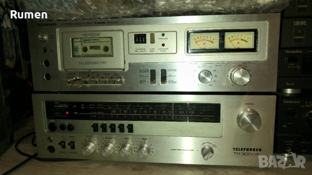 TELEFUNKEN TR 300 + TC 450 M, снимка 9 - Ресийвъри, усилватели, смесителни пултове - 52380029
