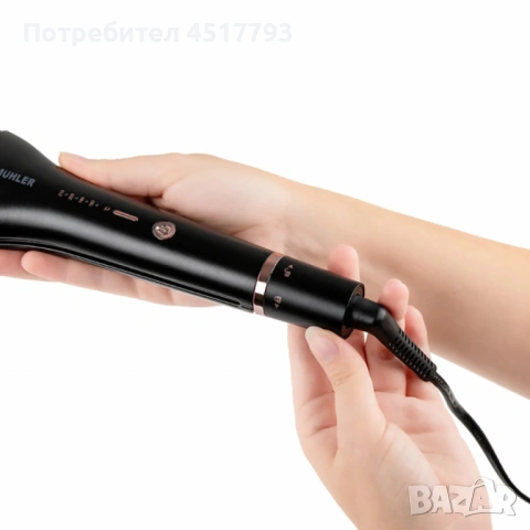 Преса за къдрене на коса 4in1 Muhler MHS-999, снимка 4 - Преси за коса - 53641326