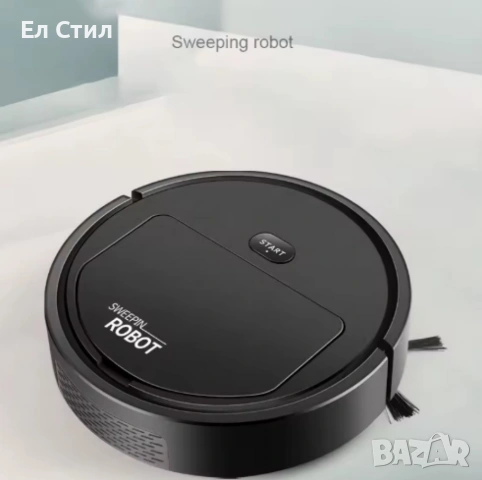 Интелигентна прахосмукачка робот 3в1 две четки и моп за почистване на домакинство, снимка 3 - Прахосмукачки - 53809307