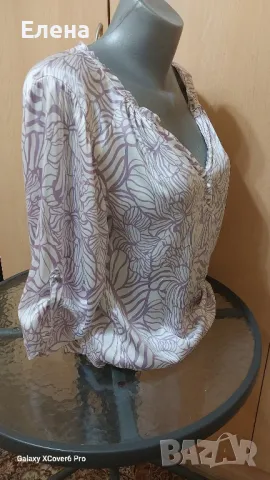 Блуза Dea Kudibal. 95%коприна. размерXL., снимка 10 - Блузи с дълъг ръкав и пуловери - 50100968