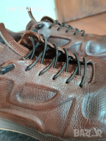Мъжки Кожени обувки 41, снимка 7 - Ежедневни обувки - 54298556