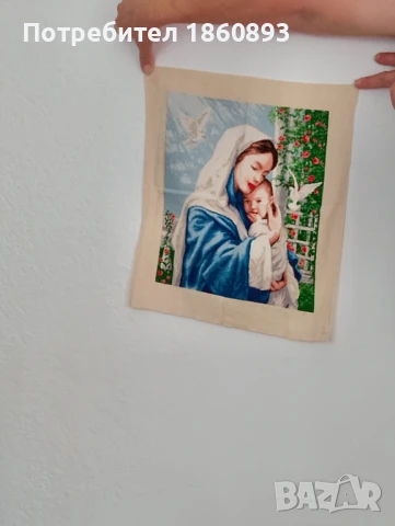 Майчина Благодат гоблен, снимка 2 - Гоблени - 51067299