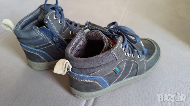 Зимни детски обувки с цип и връзки, снимка 1