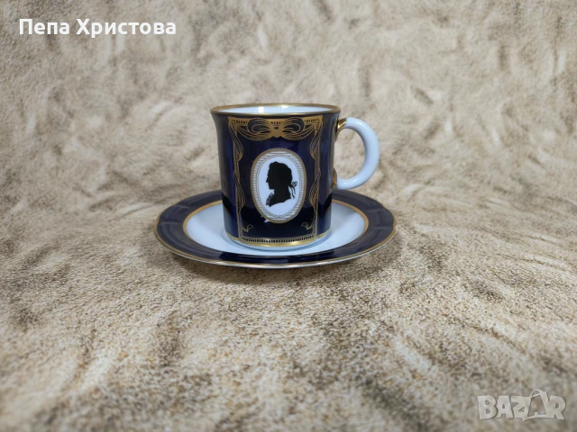 Чаша за кафе от немски порцелан Weimar