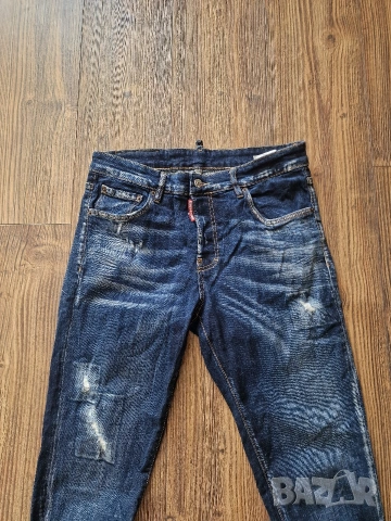 Страхотни мъжки дънки DSQUARED2 размер 48, снимка 3 - Дънки - 53780280