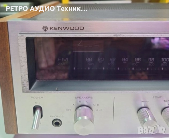 Винтидж ресийвър Kenwood mod. KR-5400 , снимка 4 - Ресийвъри, усилватели, смесителни пултове - 52181841