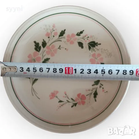 Сервиз за закуска от Biltons England ,,Розови цветя"., снимка 7 - Сервизи - 49665321