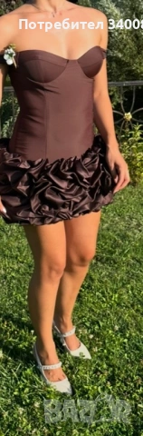 Елегантна къса рокля, снимка 6 - Рокли - 51442324