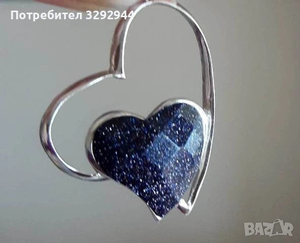 Сребърни обеци и медальони, снимка 12 - Обеци - 54000538