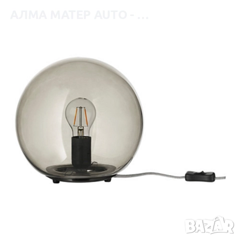 IKEA FADO Настолна лампа + SOLHETTA LED крушка E27 470 лумена, снимка 6 - Лед осветление - 52919925