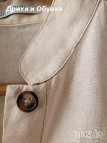 Нова рокля лен , снимка 5 - Рокли - 54157855