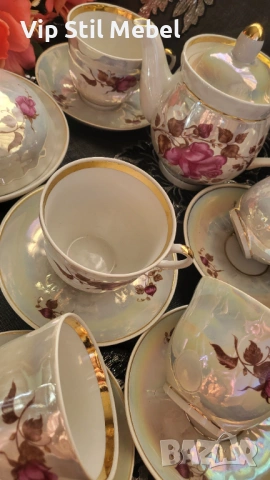 Руски сервиз за чай , снимка 11 - Сервизи - 53731273