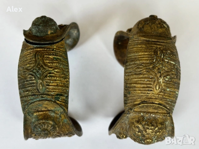 Възрожденски гривни тип „рогатка“, снимка 10 - Антикварни и старинни предмети - 53632246