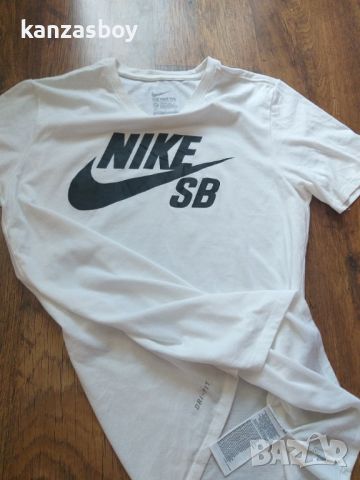 Nike SB Logo Tee - страхотна мъжка тениска М, снимка 7 - Тениски - 46390917