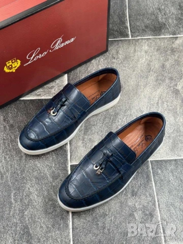мокасини от естествена кожа loro piana , снимка 2 - Дамски ежедневни обувки - 51175382