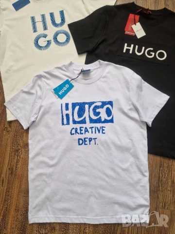 Мъжка тениска HUGO BOSS 
Размери S М L XL 2XL 
, снимка 2 - Тениски - 50969873