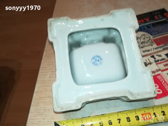 ПЕПЕЛНИК-ПОРЦЕЛАН КРЕПОСТ С МАРКИРОВКА 2207250948LCHERY, снимка 14 - Антикварни и старинни предмети - 51100650