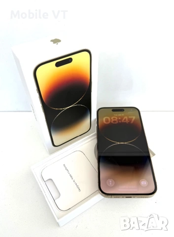 Перфектен! iPhone 14 Pro 128GB Gold ГАРАНЦИЯ!, снимка 4 - Apple iPhone - 53663733