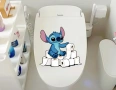 Стич Stitch ролки хартия стикер лепенка за стена мебел или тоалетна чиния за капака и автомобил авто, снимка 1