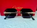 Cartier 2024  дамски слънчеви очила Осмоъгълни 4 цвята, снимка 12
