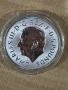 Сребро 2 oz Лъвът - Зверовете на Тюдорите - 2026, снимка 4