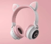 Безжични Bluetooth слушалки с котешки уши за деца- BT-023C-EP9, снимка 13