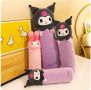 Плюшена играчка възглавница Hello Kitty Kuromi, 55см, Кити играчка, снимка 4