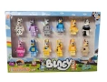 Фигурки Блуи и Бинго 12 броя, Bluey and Bingo , снимка 1