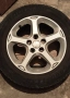 Комплект алуминиеви джанти със гуми, снимка 2