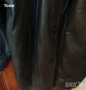 Ново Мъжко Зимно Яке с Яка Изцяло от Естествена Кожа L, снимка 4