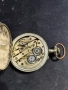 Швейцарски джобен часовник с посребрени капаци 1925г. - 10 РУБИНА, снимка 15