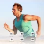 НОВИ Tulbeys водоустойчиви слушалки с костна проводимост, IPX8,  Bluetooth, 32GB Вградена памет, MP3, снимка 5