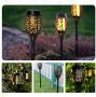 Градинска лампа тип факла със соларен панел, соларна за вашата градина, снимка 4