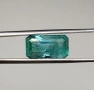 Магнетичен естествен изумруд с цвят на лагуна 2.08кт! Сертифициран! Нов!, снимка 11