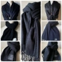 Черен шал/ различни видове, снимка 1