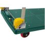 НОВА Сгъваема Платформена количка Evotools, 72x48 см, 150 кг, Сгъваема стоманена дръжка, PVC 