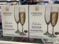 Cristal Bohemia Silvia 220ml / Чаши за шампанско 6х220мл., снимка 1