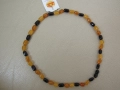 Дамско колие-кръг от първокласен балтийски кехлибар, снимка 1