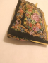 Викторианска дамска чанта с  Антична чанта Petit Point от 1900 г. Малка чанта с богато украсена злат, снимка 10