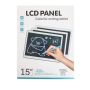 Голям LCD таблет за писане и рисуване цветен, 15 инча,, снимка 1 - Образователни игри - 45200501