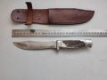 Ловен нож от соца Рог, снимка 1 - Ножове - 45524355