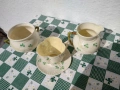 Комплект 4 Belleek Ирландия - изящен ръчно рисувна порцелан, снимка 7