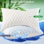 Нова Охлаждаща възглавница за странично спане регулируема мемори пяна, снимка 3