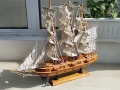 Декоративен ветроходен кораб. Произход Германия. , снимка 2