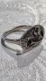 Vintage сребърен пръстен сфинкс 5,37 грама , снимка 2